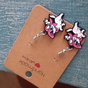 ♥️ Individually $10 Or Bundle 3/$26 Handmade Aristocat Inspired Earrings 🩷